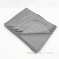 polar blanket cheap price solid color polar fleece blanket for travel